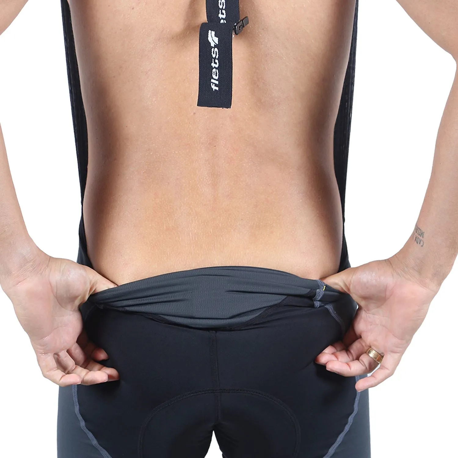 Bretelle Masc P&PEasy | Preto c/ Estanho
