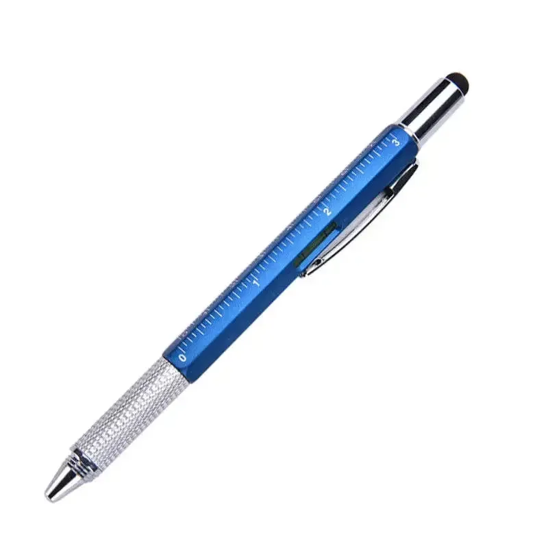 Capacitive Pen with Screwdriver Scale Level Pens Gadgets Construction Tools