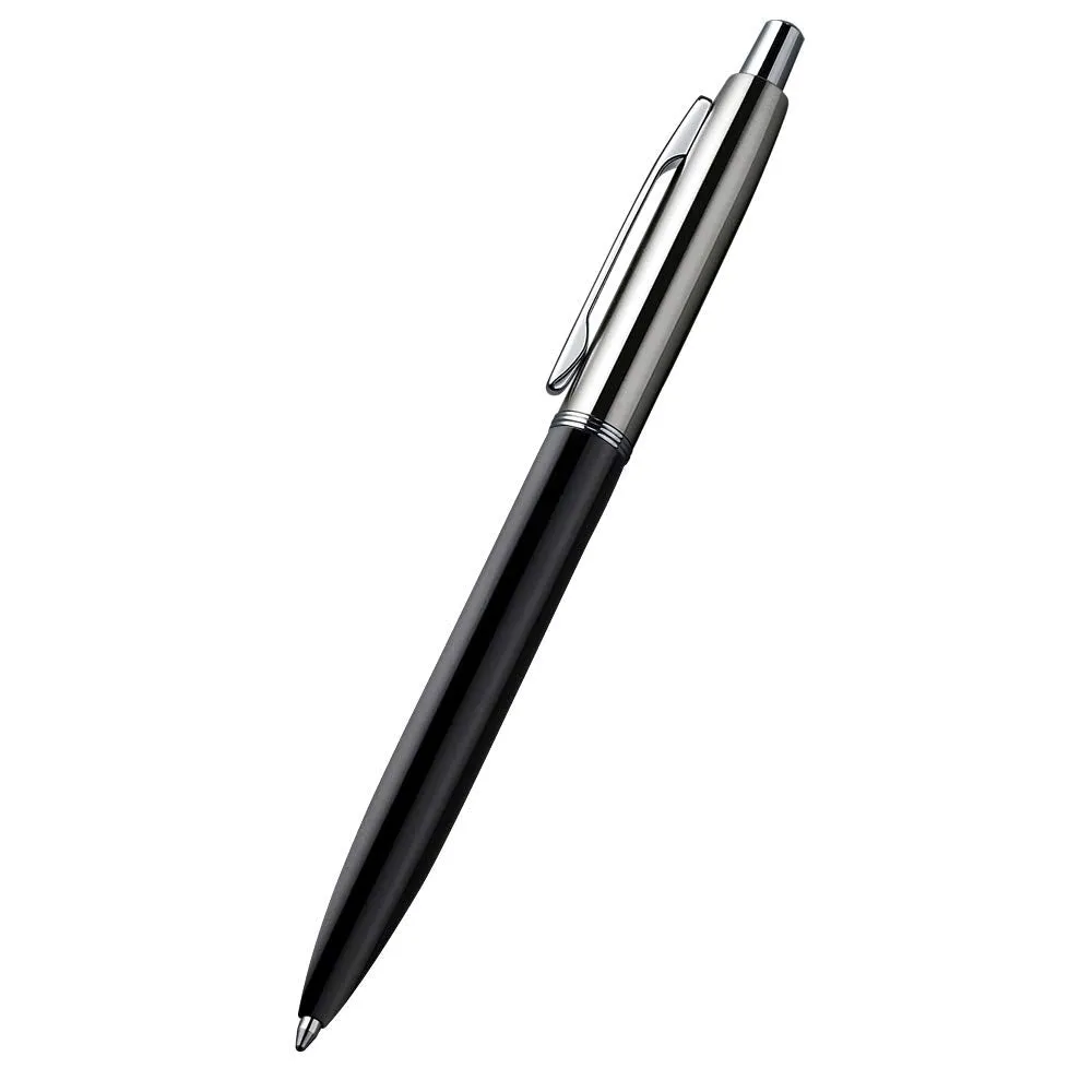 ChaoQ: 6 Pcs Retractable Metal Ballpoint Pens (1.0mm) Medium Point