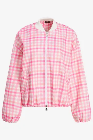 Checkered Bomber Jacket | Ema&Carla