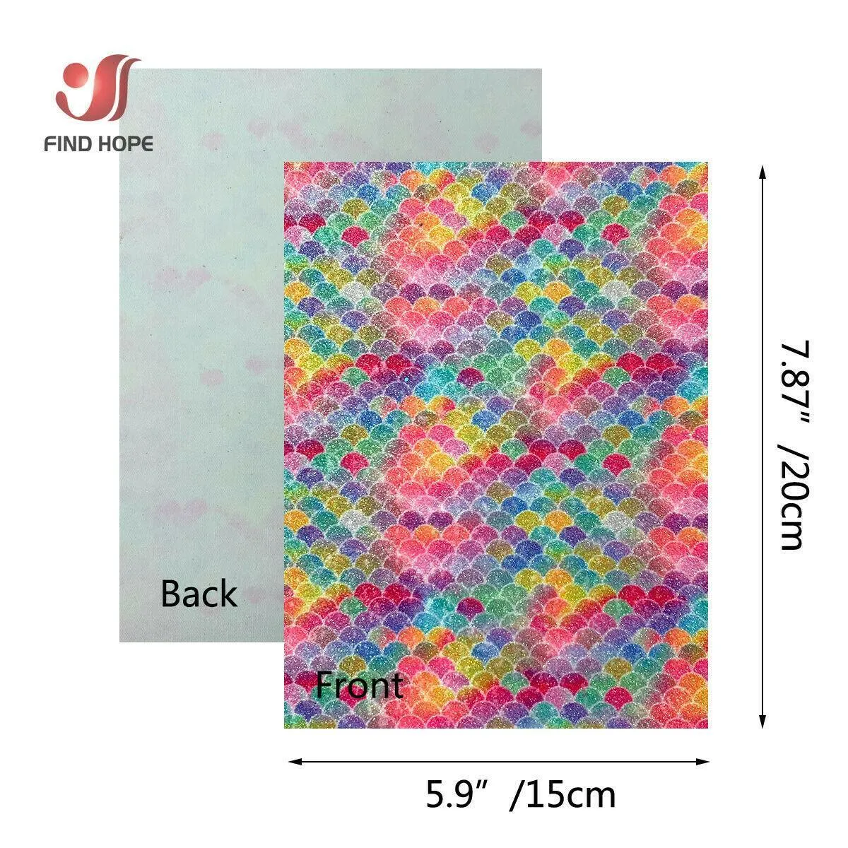 Chic Blossom Glitter Fabric Set: Luxe Materials for Stylish DIY Creations