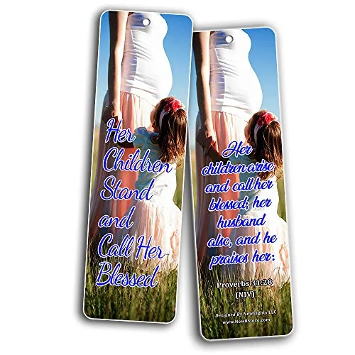 Children Are a Gift From God Bookmarks (30-Pack) - Handy Encouraging Bible Verses Designed for those Planning to Start a Family