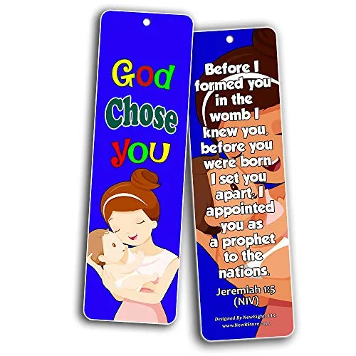 Children of God Bible Verses Bookmarks Cards (30-Pack) - Handy Memory Verses for Kids Perfect for Children?s Ministries and Sunday Schools