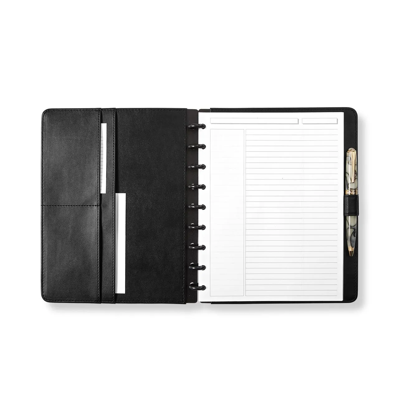 Circa Midway Leather Discbound Notebook
