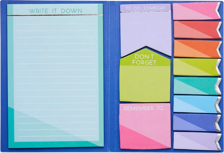 Color Write Side Notes Sticky Tab Note Set