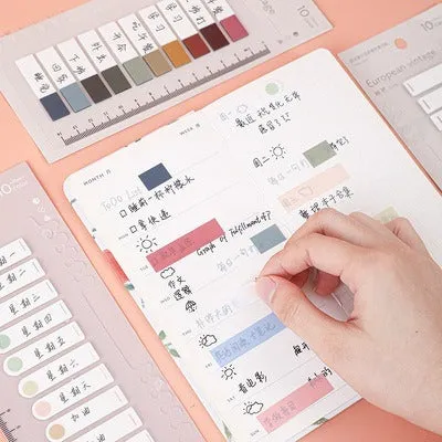 Colorful Tabs Memo Pads