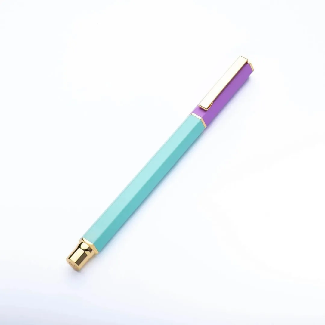 Contrast BallpointPen - Mint & Lilac