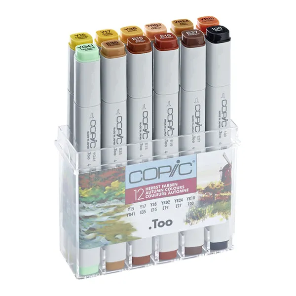 Copic Marker Autumn Colors