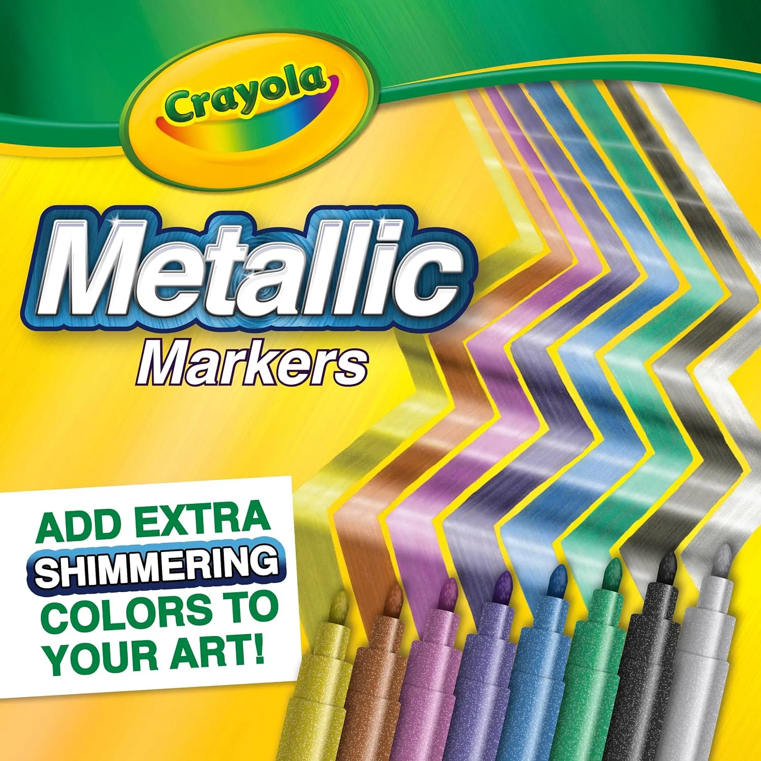 Crayola metallic markers 8 pack