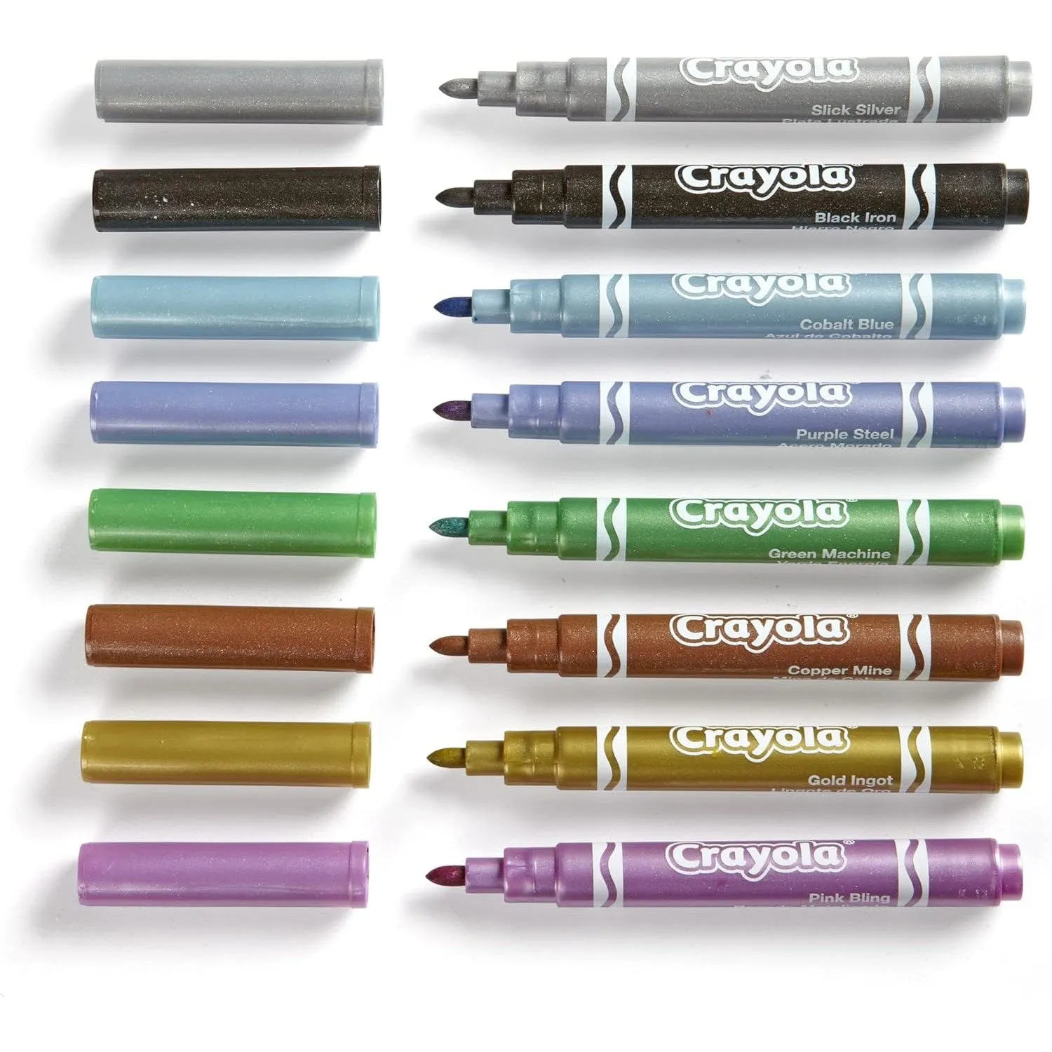 Crayola metallic markers 8 pack