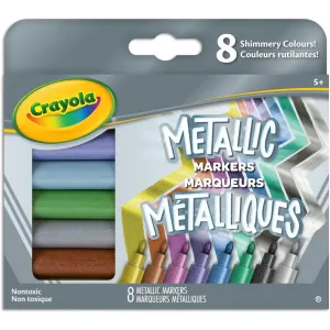 Crayola metallic markers 8 pack