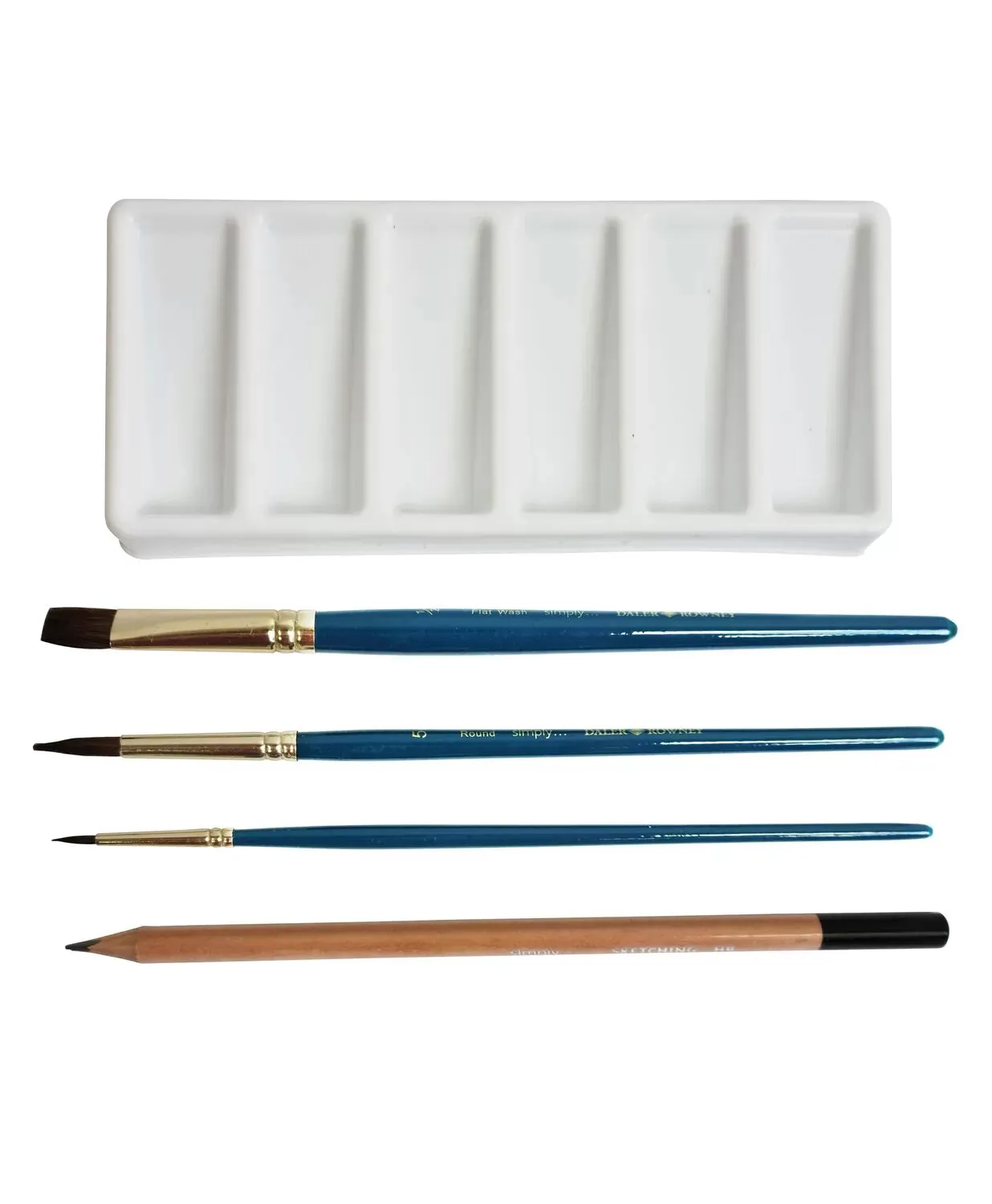Daler-Rowney Simply Watercolor Painting Set Of 25 Piece