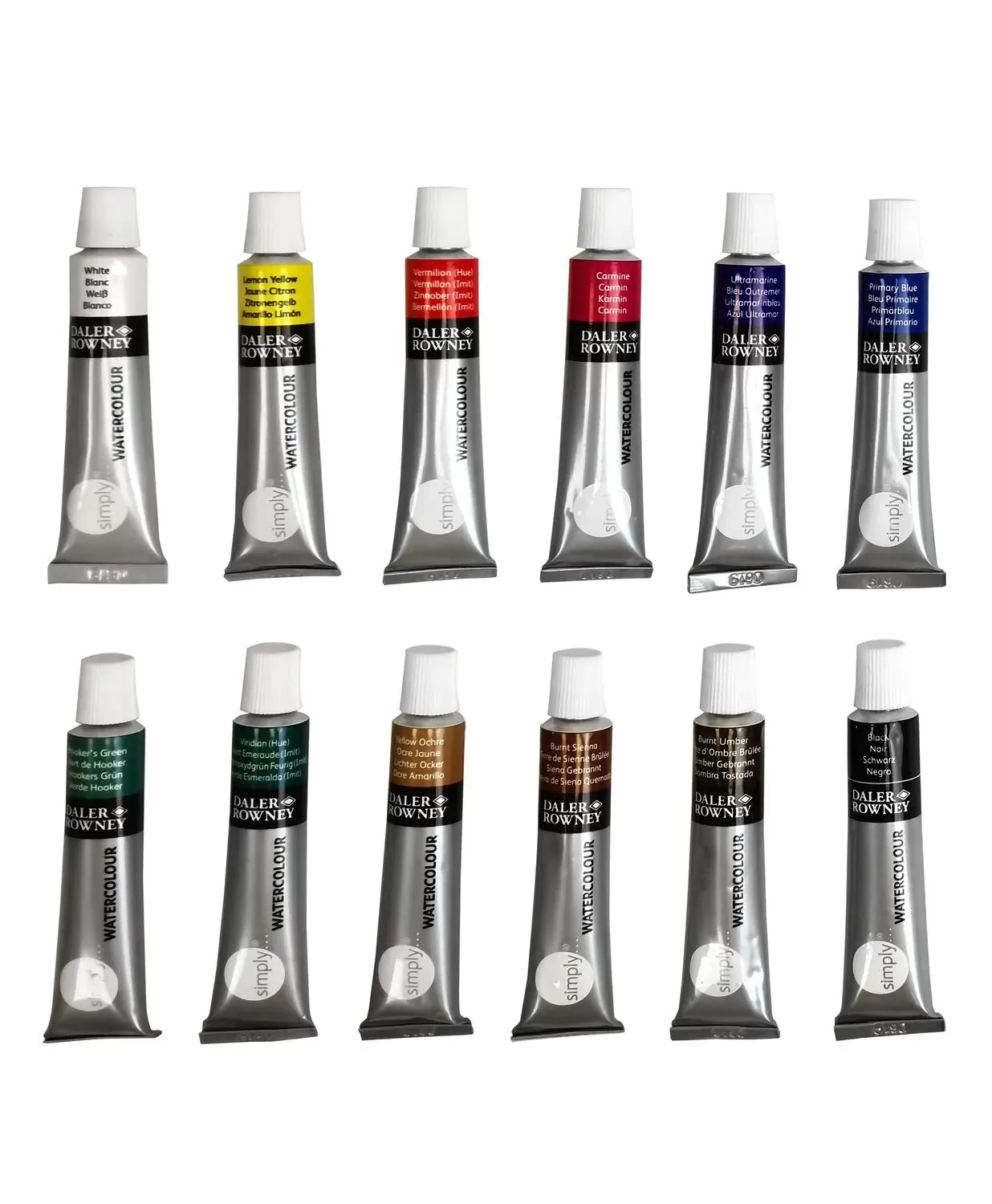 Daler-Rowney Simply Watercolor Painting Set Of 25 Piece