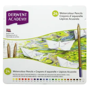 Derwent Academy Sketching Coloring Tin of 24