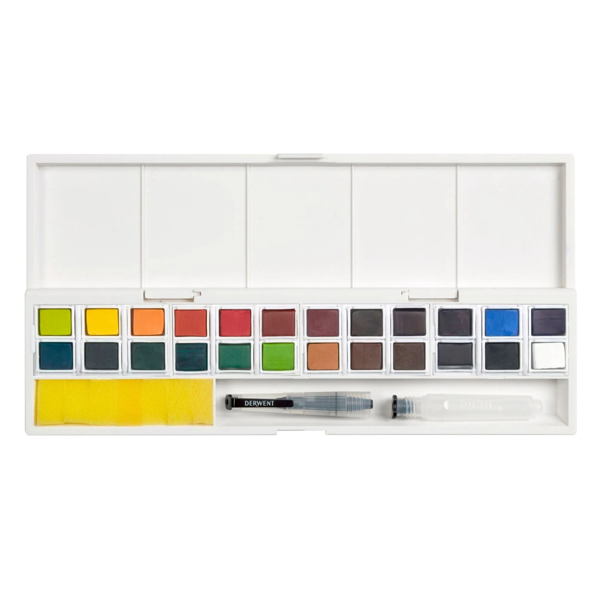 Derwent Inktense Paint Pan Studio Set - 24 Watercolour Paints