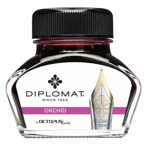 Diplomat Ink Bottle - Octopus Very Smooth for Fountain Pen, Orchid, 30ml | D41001012