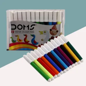Doms Water Color Pens –  Multicolor Sketch Pens ( Pack of 12 )