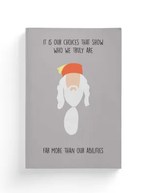 Dumbledore Minimalistic Composition Notebook