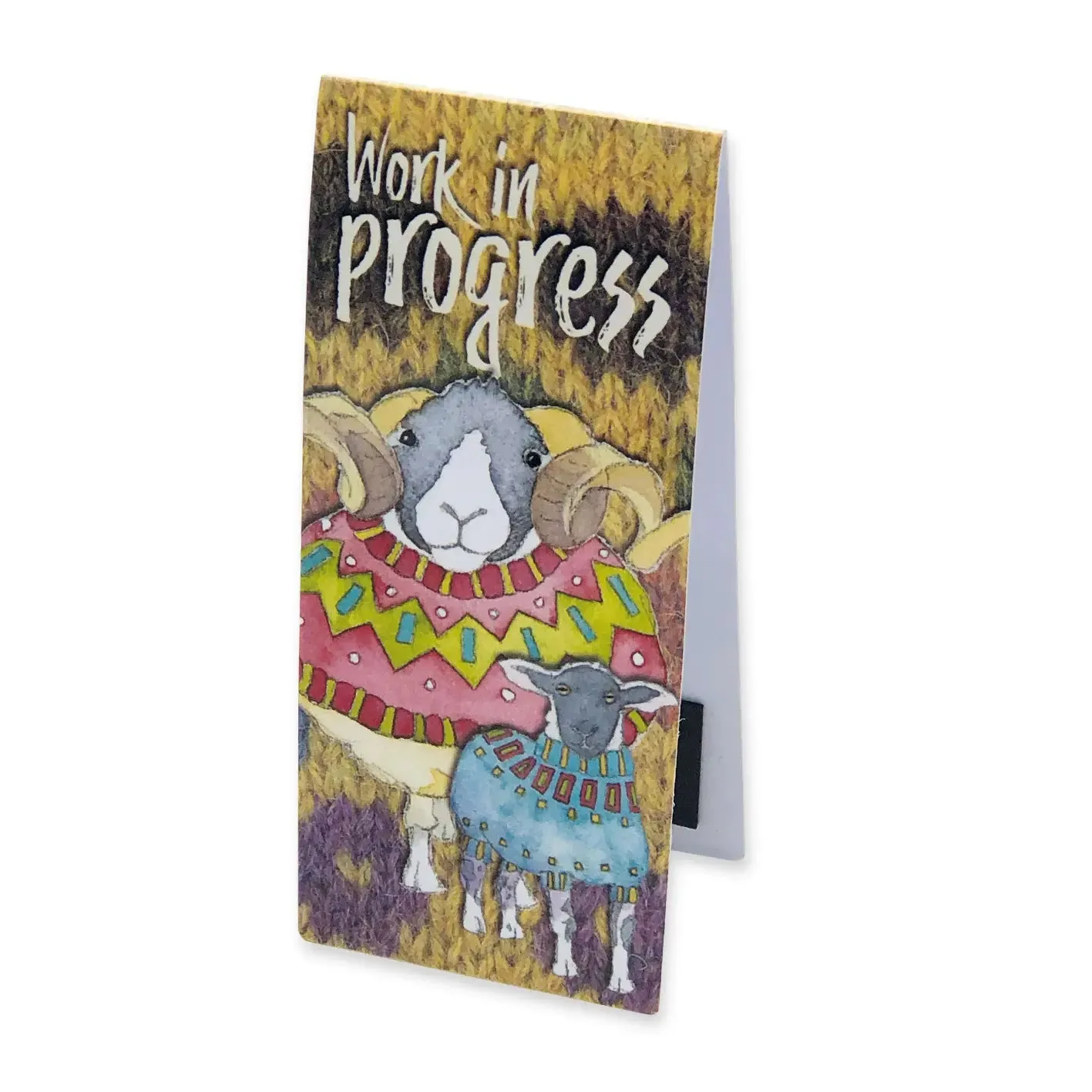 Emma Ball - Magnetic Bookmark - Sheep in Sweaters