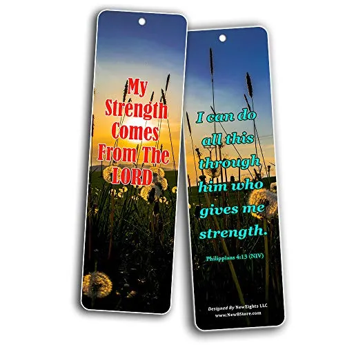 Encouraging Bible Verses For Teens Bookmarks (30 Pack) - Handy Reminders For Teens To Memorize