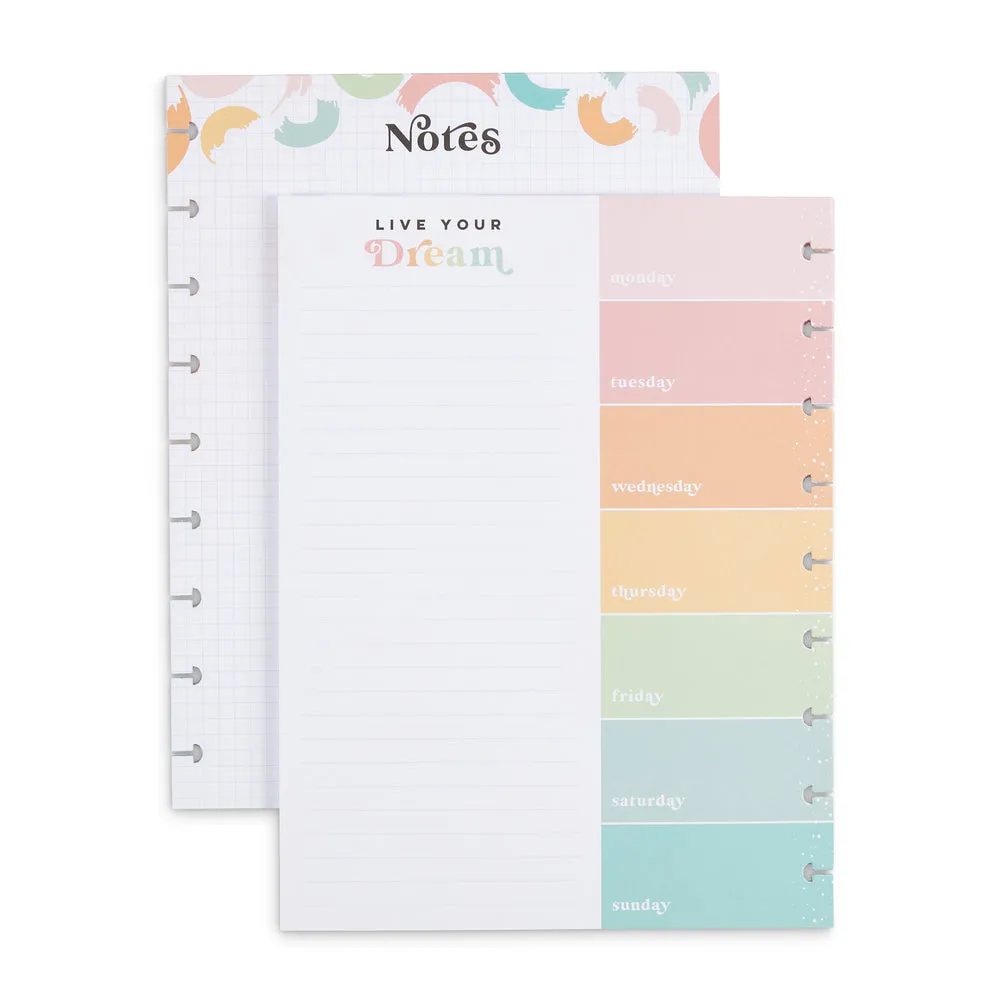 Everyday Colorful Notes Classic Filler Paper - 40 Sheets
