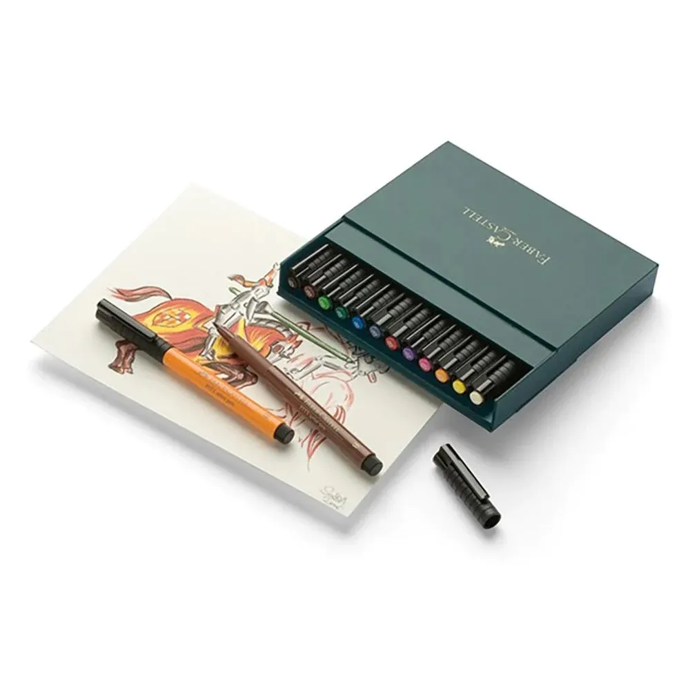 Faber Castell Pitt Artist Brush Pen Studio Tips