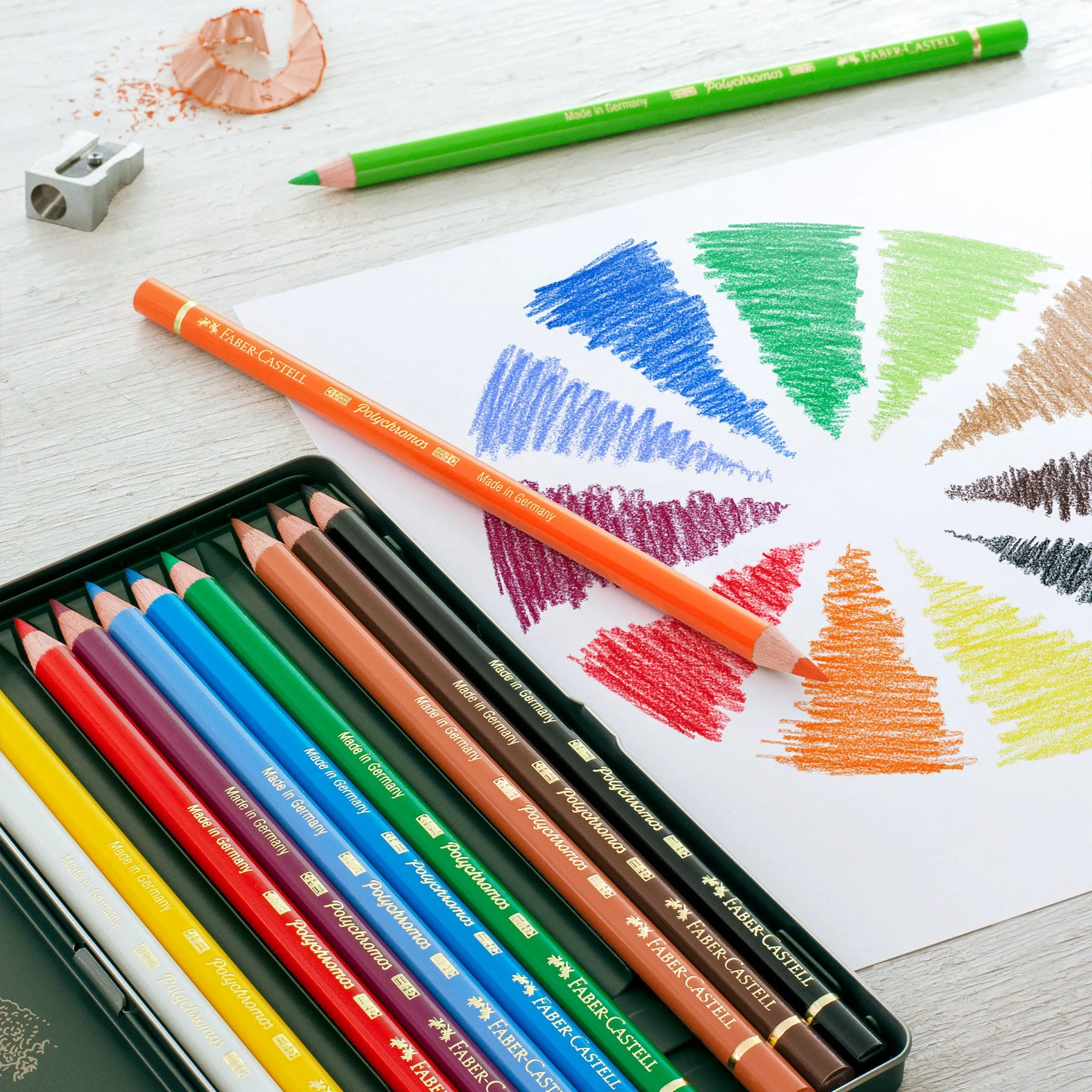Faber-Castell Polychromos Artists Pencil - Set of 12