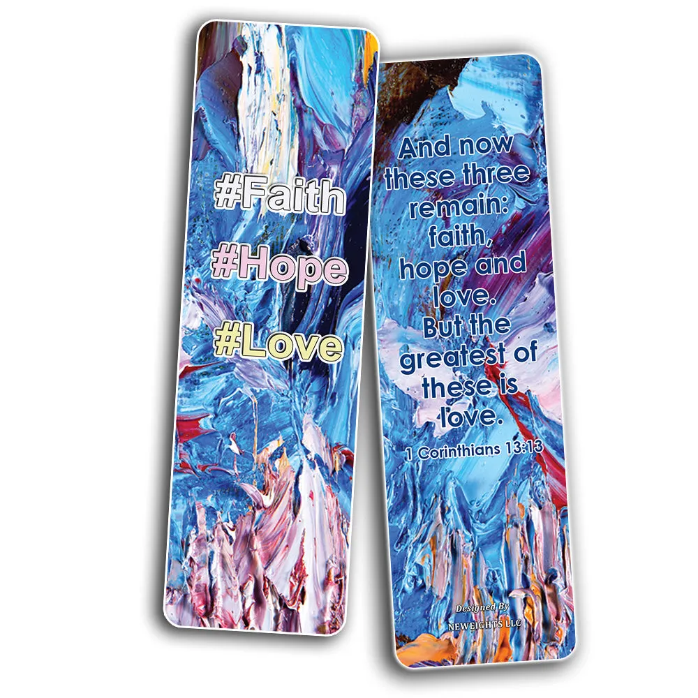 Favorite Bible Verses Bookmarks How Great Is Our God Bookmarks (30 Pack) - Handy Life Changing Bible Texts That Are Very Uplifting - Stocking Stuffers Encouragement Tool - Bible Study Church Supplies