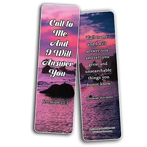 Favorite Prayer Bible Promises Bookmarks (30-Pack) - Handy Christian Daily Reminder