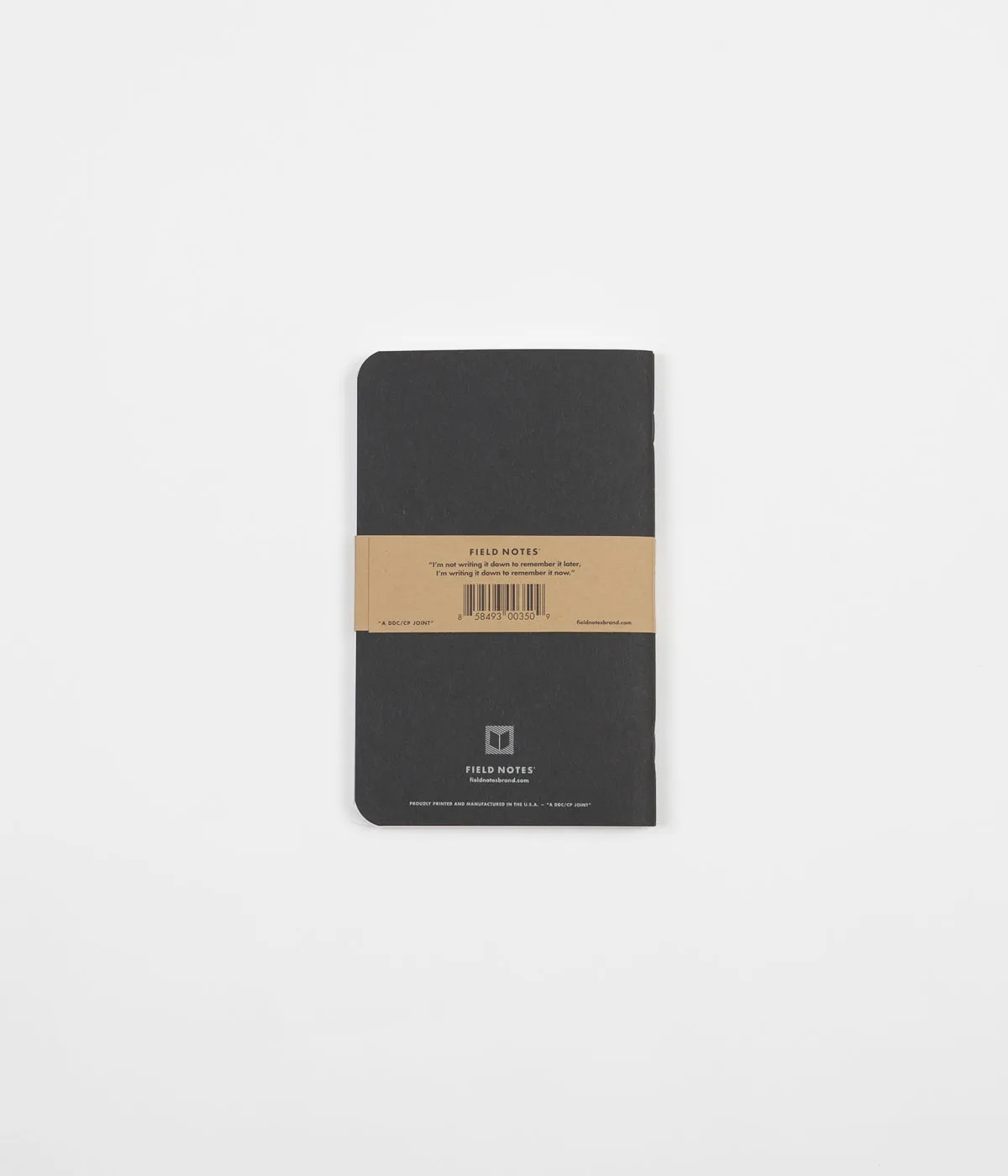 Field Notes Dot Graph Paper Notebooks - Pitch Black - Large