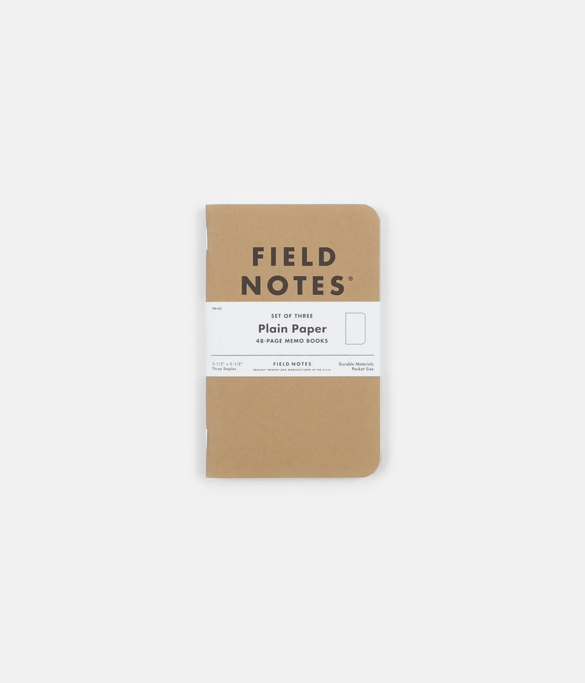 Field Notes Plain Notebooks