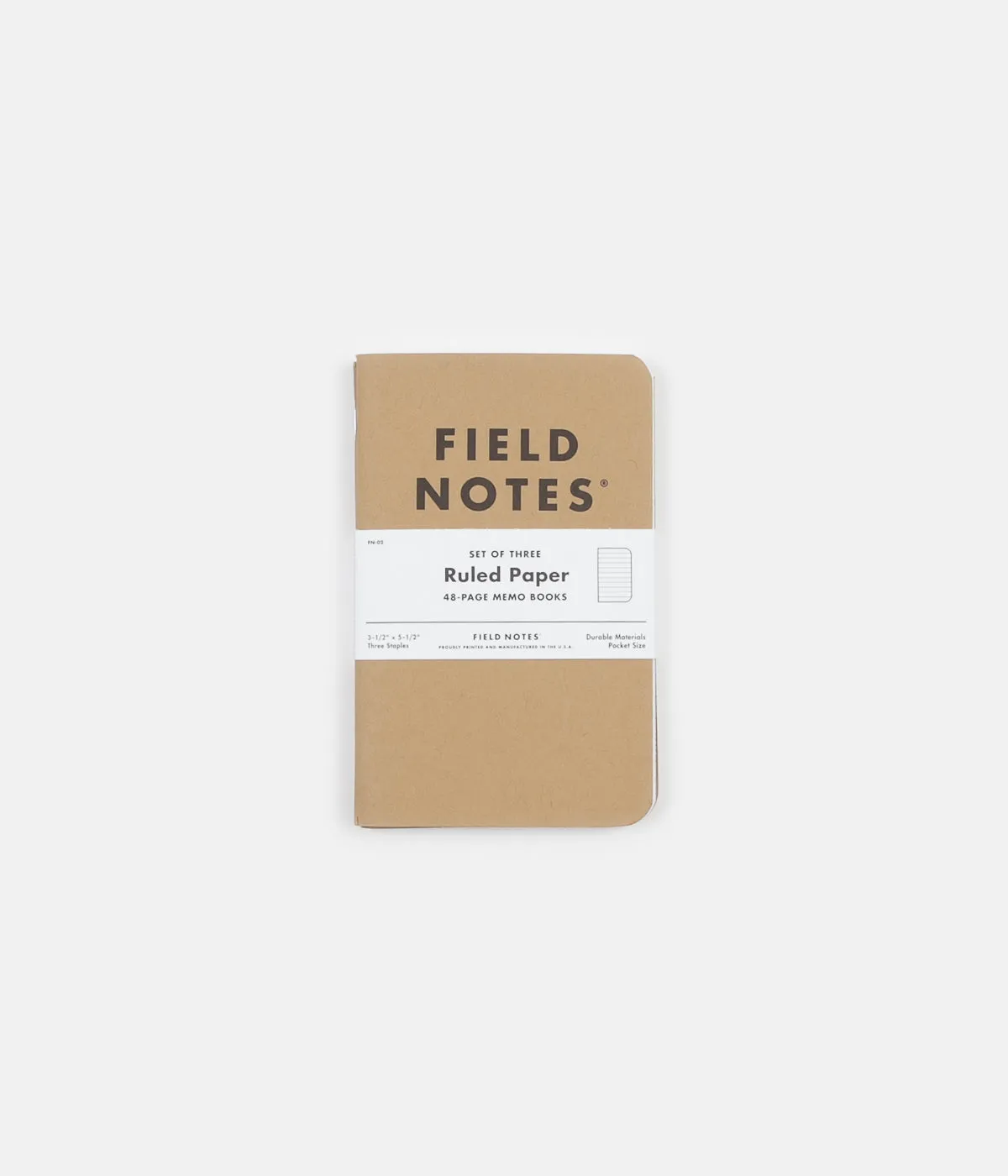Field Notes Ruled Paper Notebooks