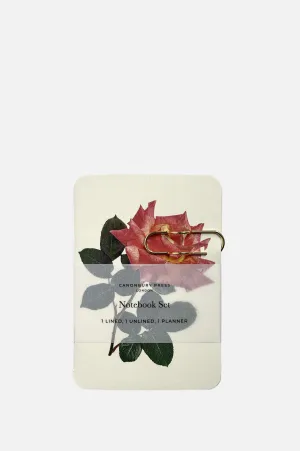 Garden Roses Notebook Set