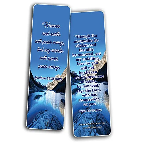 God's Promises Bible Verses Bookmarks (60-Pack)