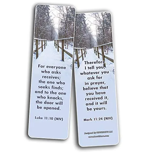 God's Promises Bible Verses Bookmarks (60-Pack)