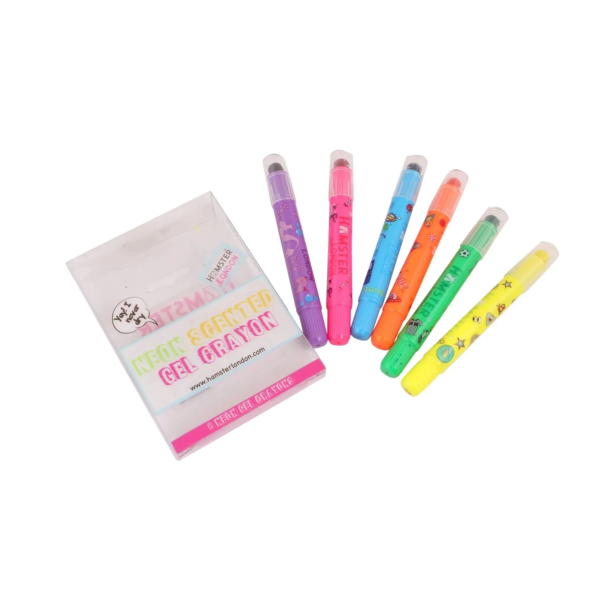 Hamster London Gift Hamper  Stationery Set Mix Unicorn   Fineliner   Scented Markers   Gel Pen   Crayon   Pouches   Key Chain