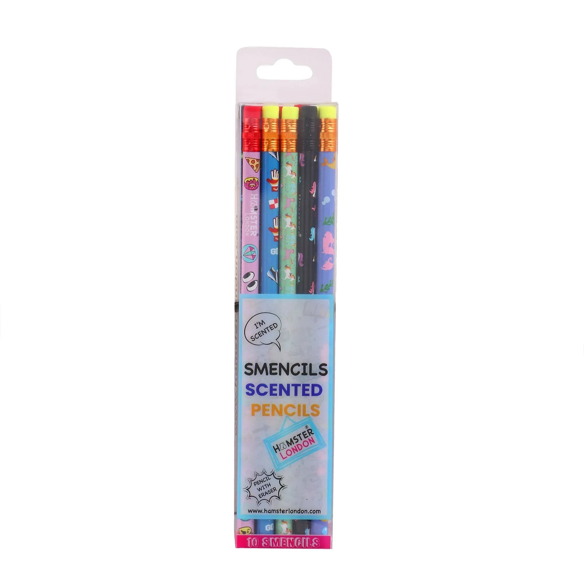 Hamster London Gift Hamper  Stationery Set Mix Unicorn   Fineliner   Scented Markers   Gel Pen   Crayon   Pouches   Key Chain