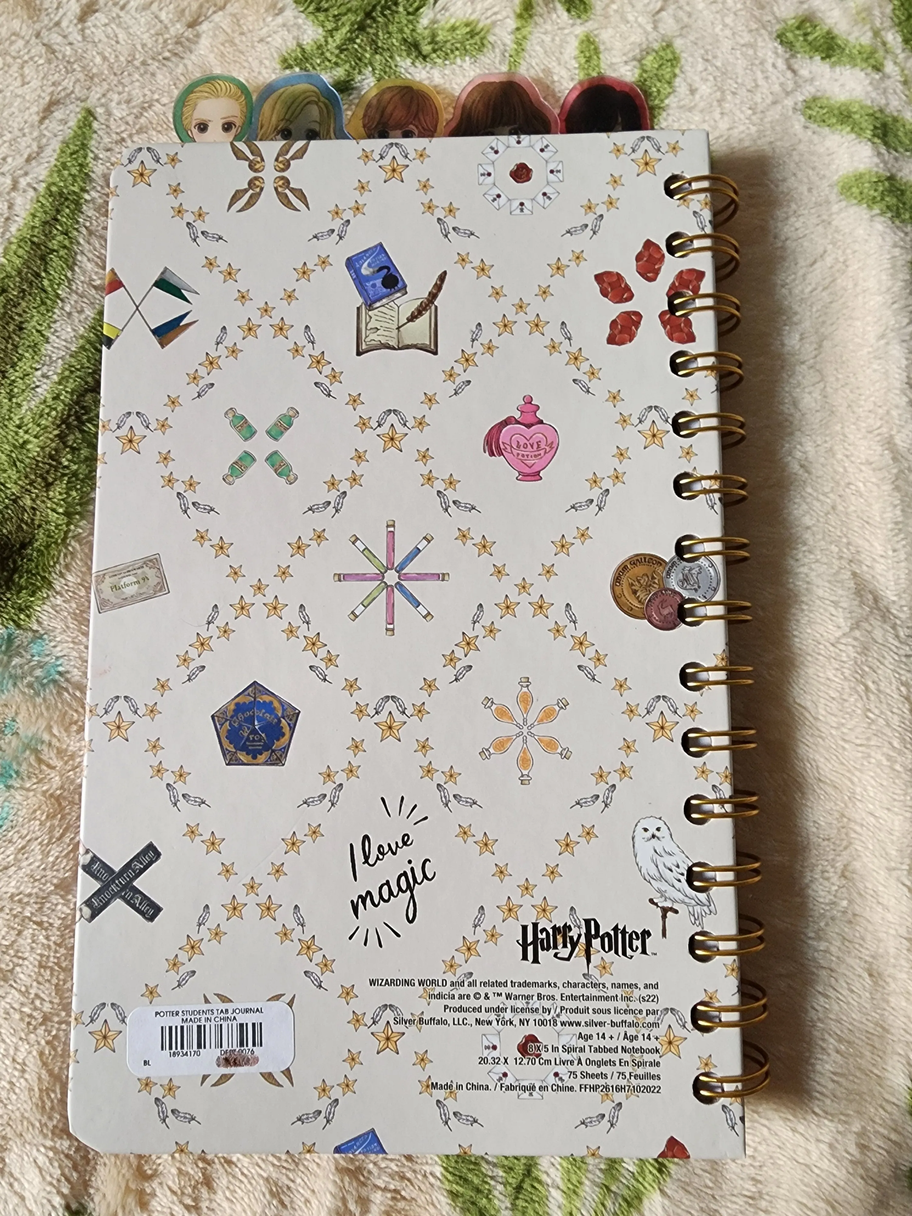 Harry Potter and Friends Notebook