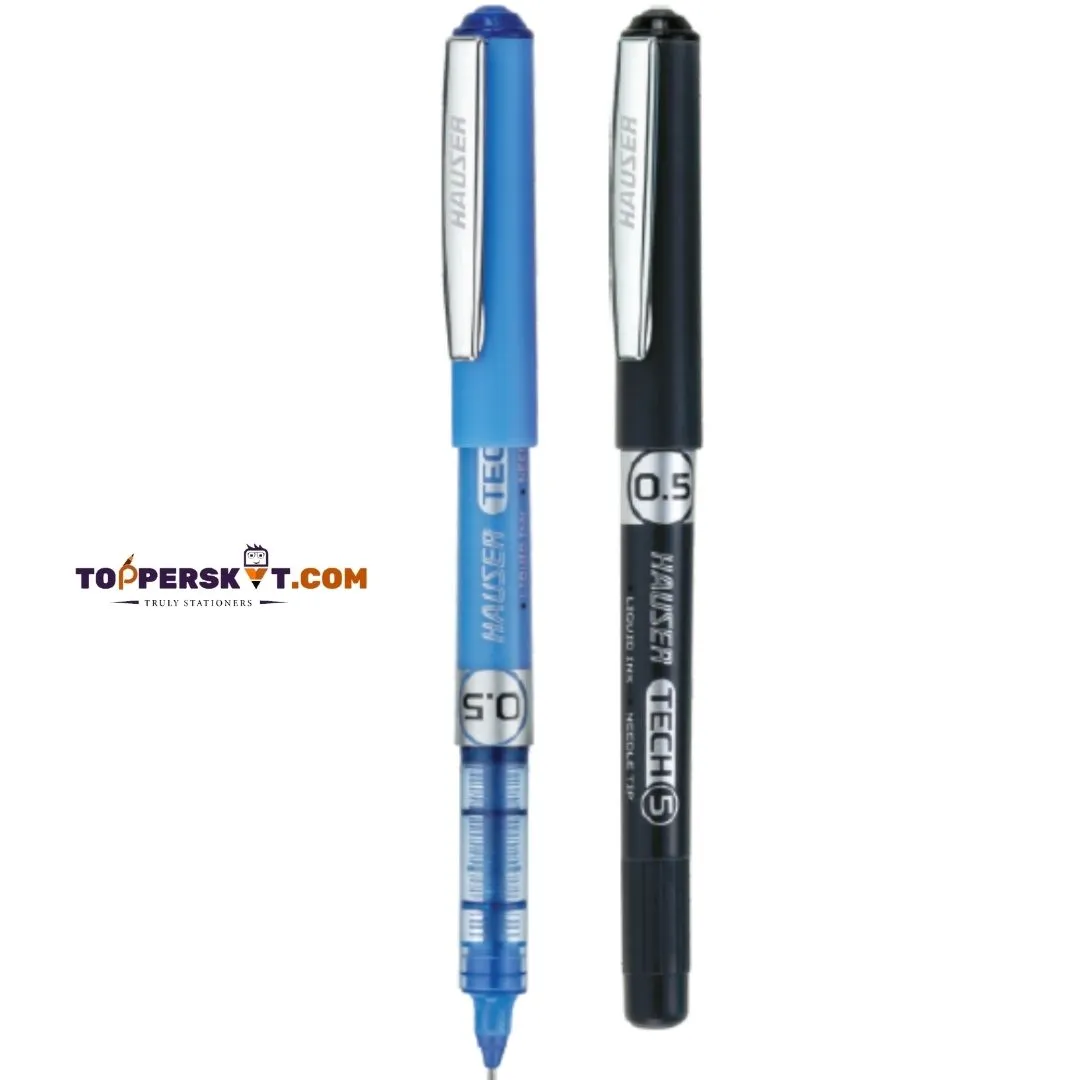 Hauser Tech 5 Liquid Ink Gel Pen – Blue ( Pack of 1 )