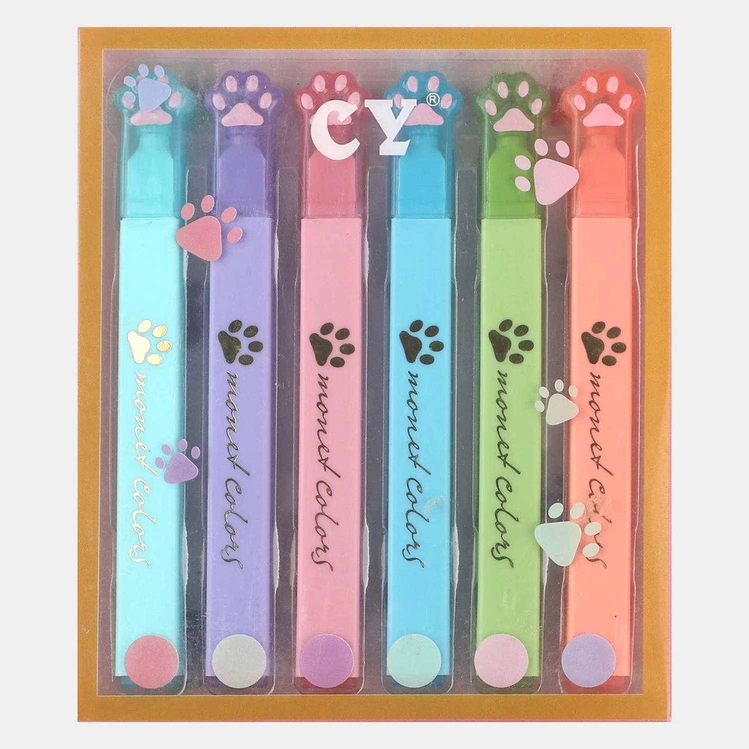Highlighter/Markers Set | 6PCs