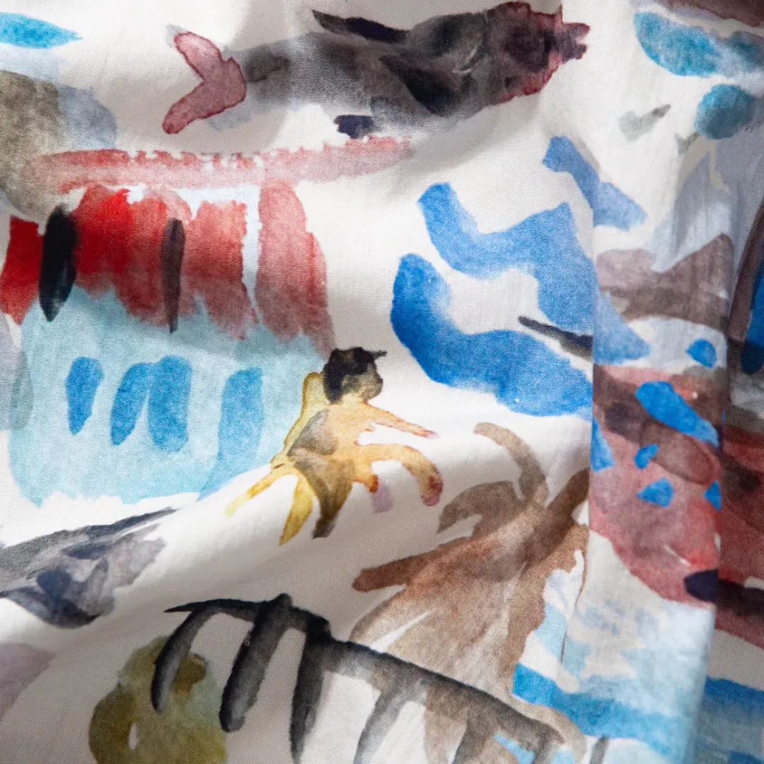 Holidays Short Sleeve Shirt (Off White)