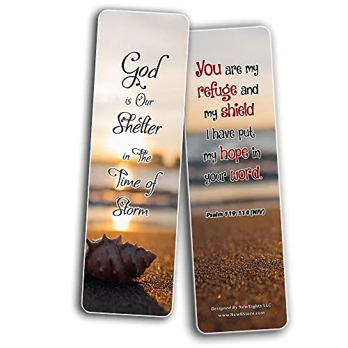 Hope in God Bible Bookmarks (30 Pack) - Handy Reminder To Put Our Hope In God Alone