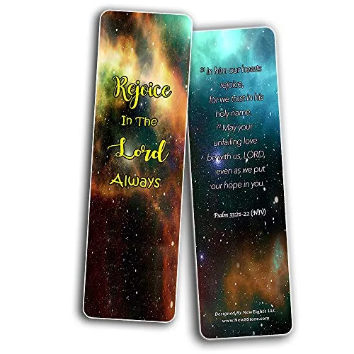Hope in God Bible Bookmarks (30 Pack) - Handy Reminder To Put Our Hope In God Alone
