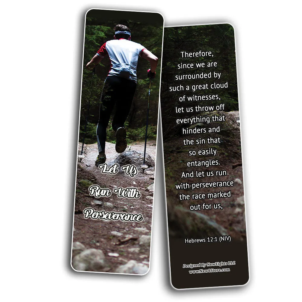 How To Live An Intentional Life Memory Verses Bookmarks (30-Pack) - Handy Reminder About Living A Happy Life