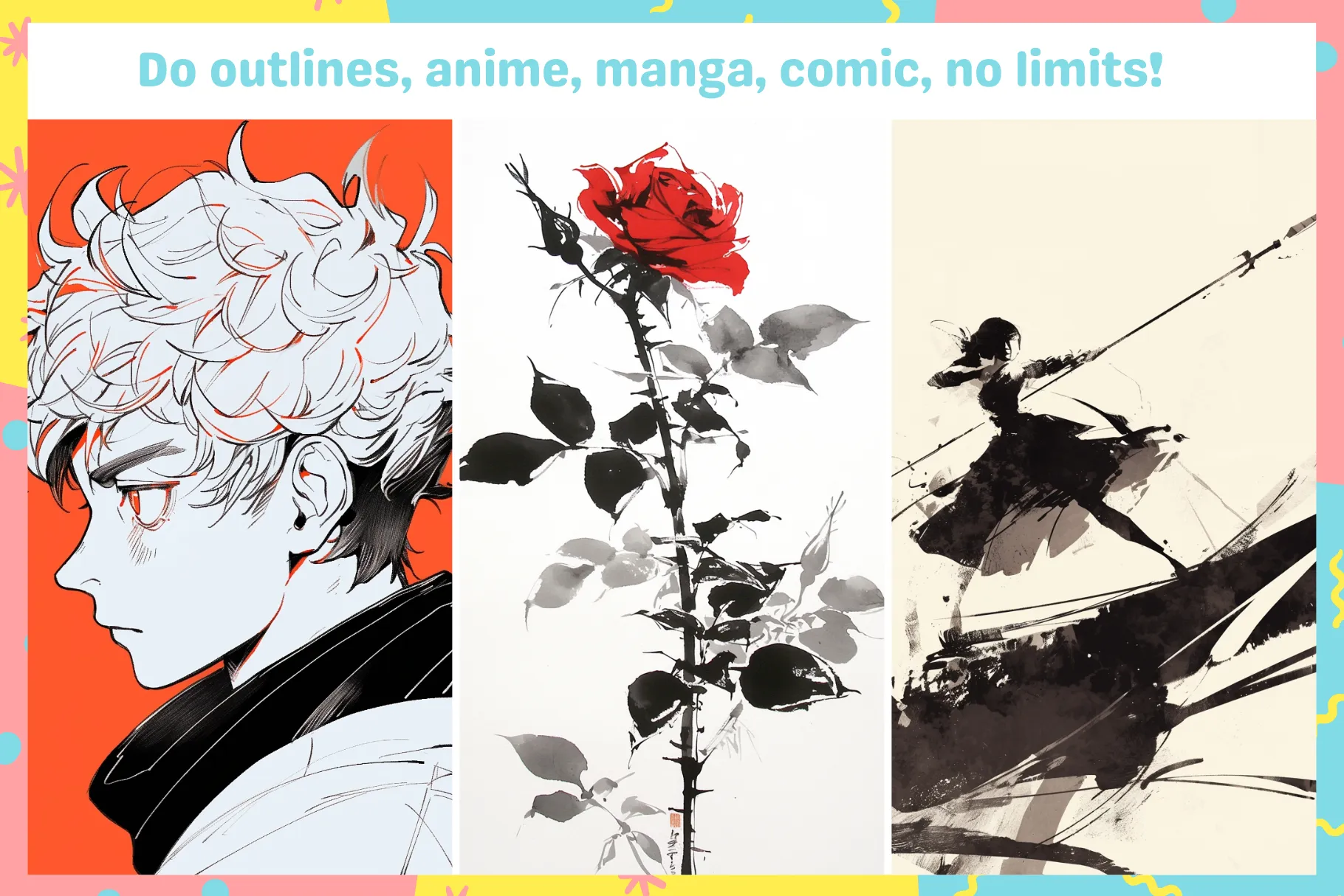Ink Master, Ultimate Anime Manga Comic Inktober Brushes - Procreate Inking Lineart Collection