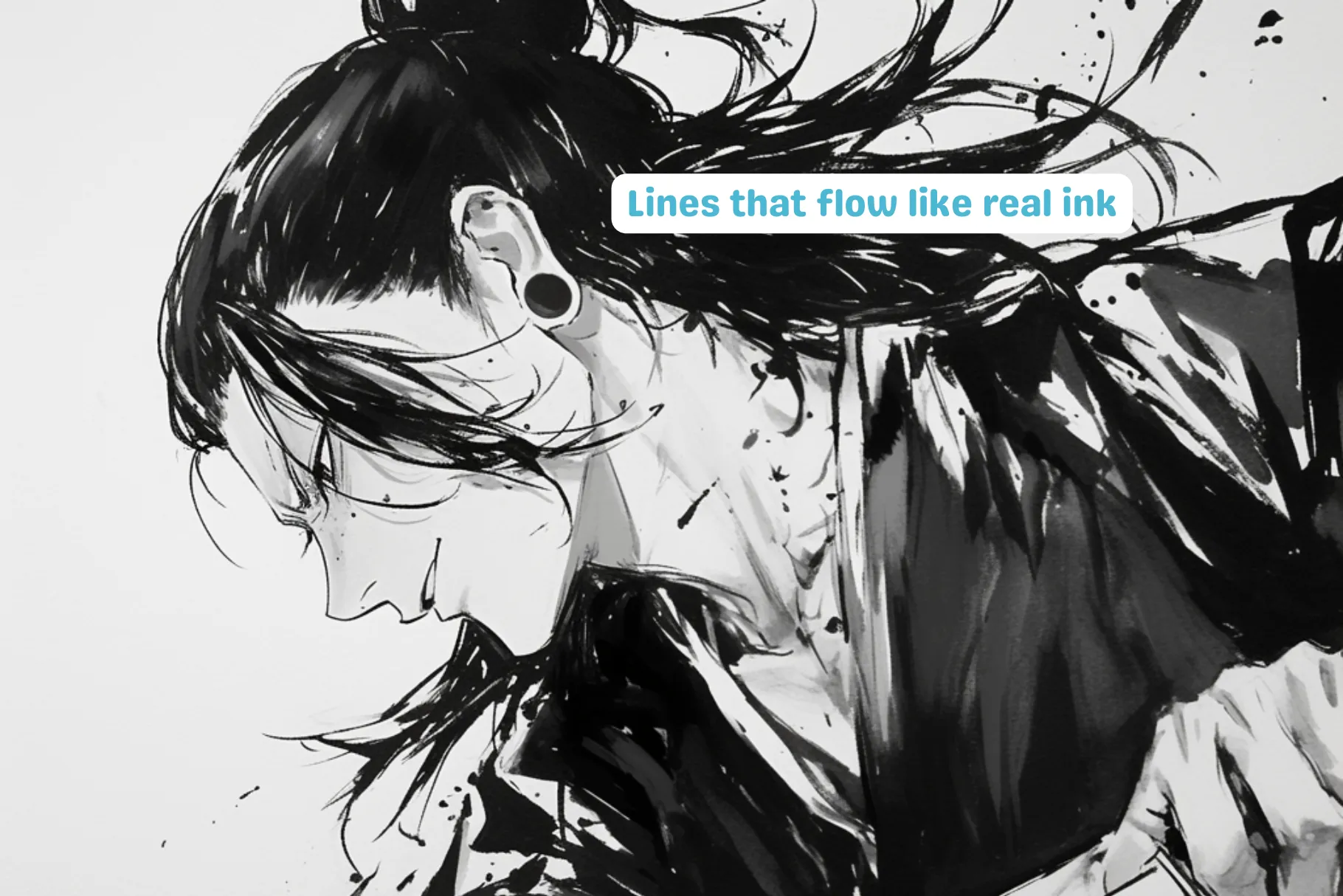 Ink Master, Ultimate Anime Manga Comic Inktober Brushes - Procreate Inking Lineart Collection