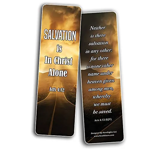 Jesus is the Way KJV Bookmarks Cards (30-Pack) - Handy Christian Daily Reminder