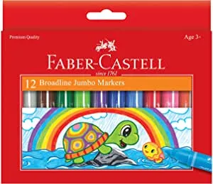 Jumbo Washable Markers - 12ct
