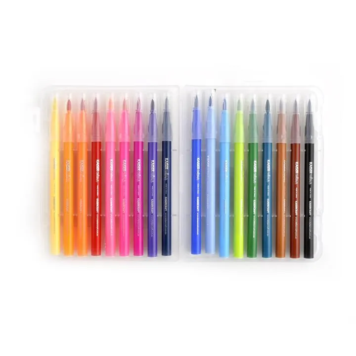 Kaisercraft Brush Tip Markers 18pk*
