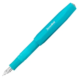 Kaweco Frosted Sport Fountain Pen - Blueberry Broad